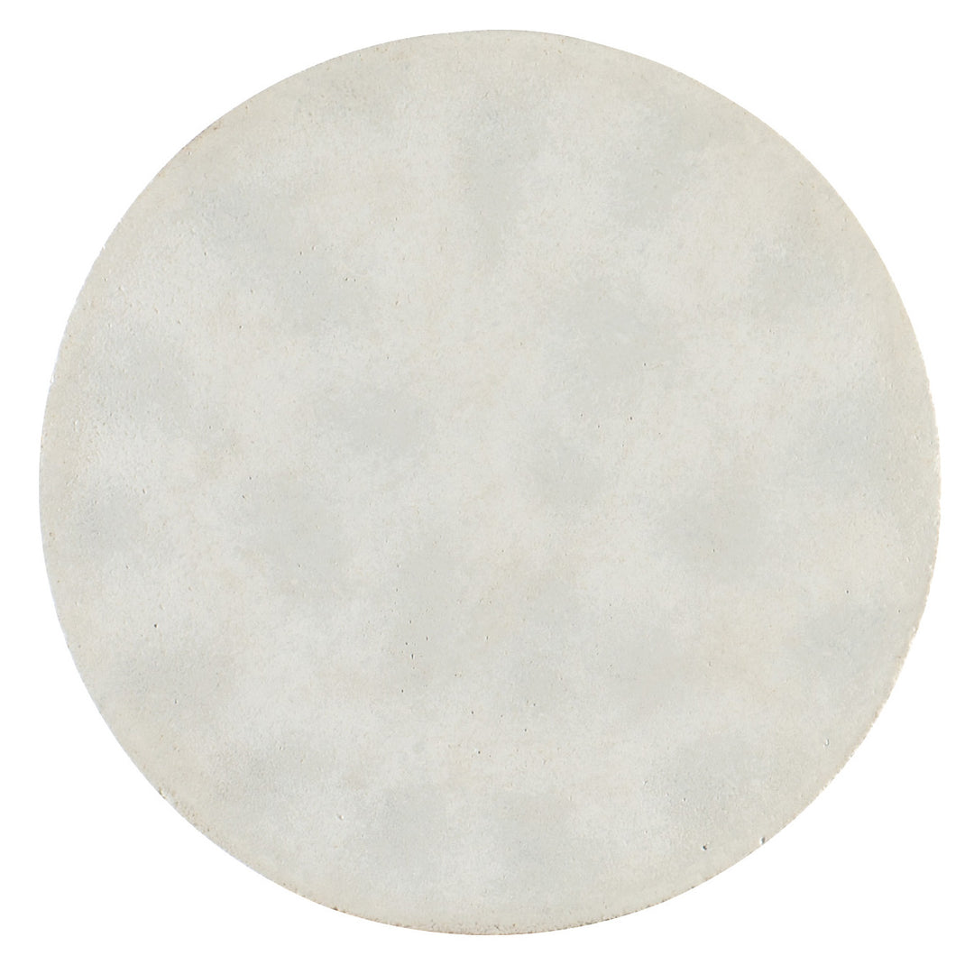 Melange Greystone Round End Table