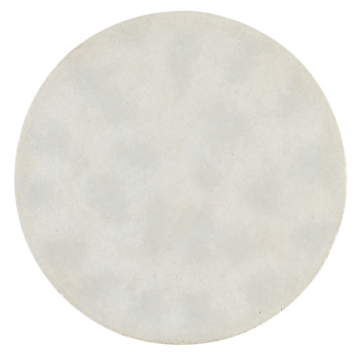 Melange Greystone Round End Table