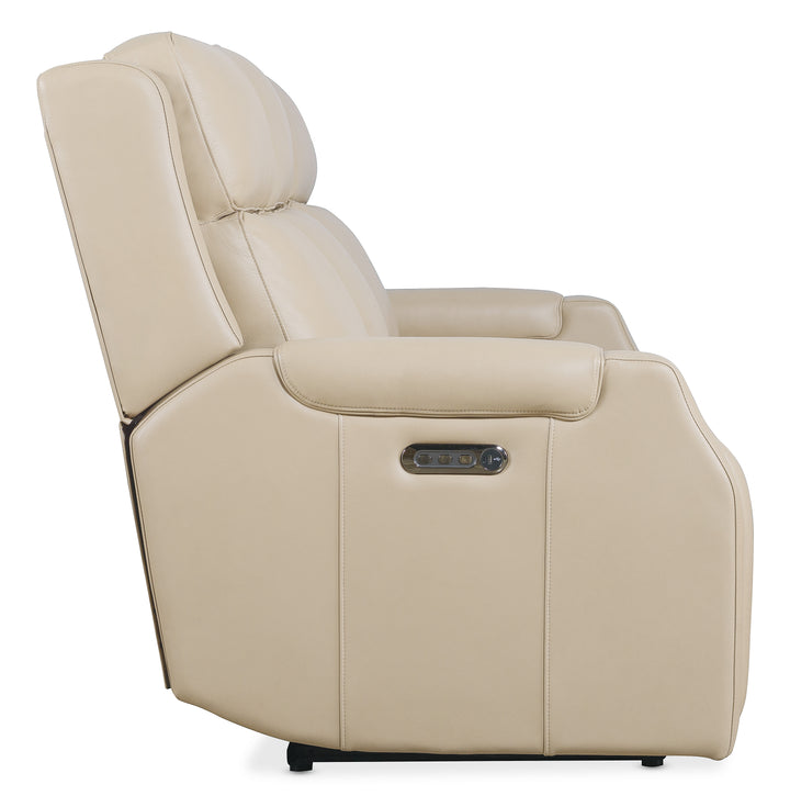 Nelson Zero Gravity Power Sofa with Power Headrests and Lumbar