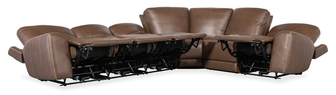 Torres 6 Piece Sectional with Power Recline & Power Headrest