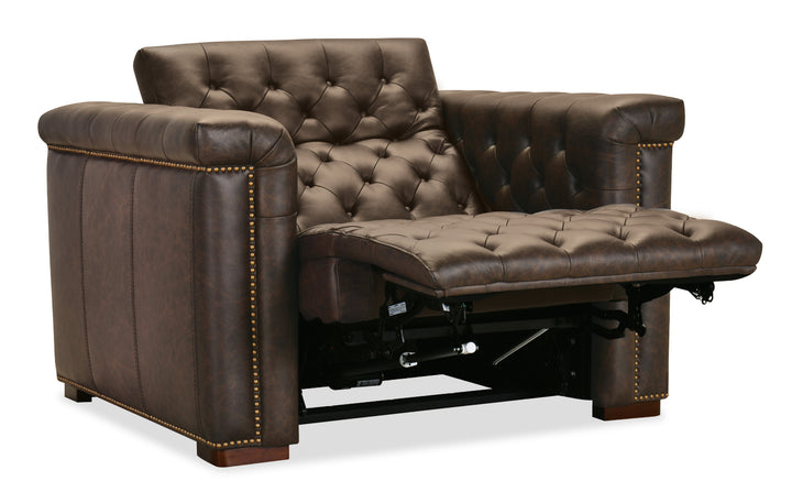 Savion Deux Power Recliner with Power Headrest