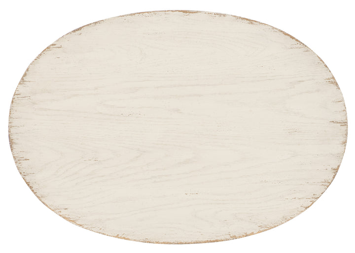 Americana One-Drawer Oval Nightstand