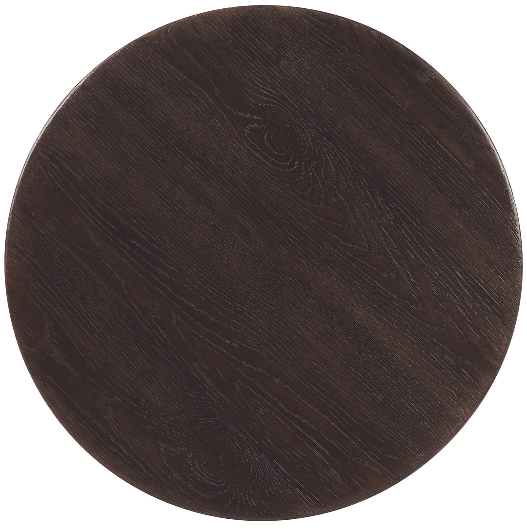 Driftwood Round End Table