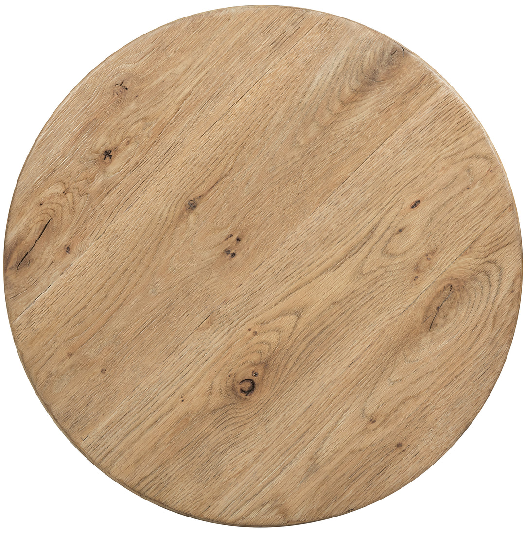 Driftwood Round End Table