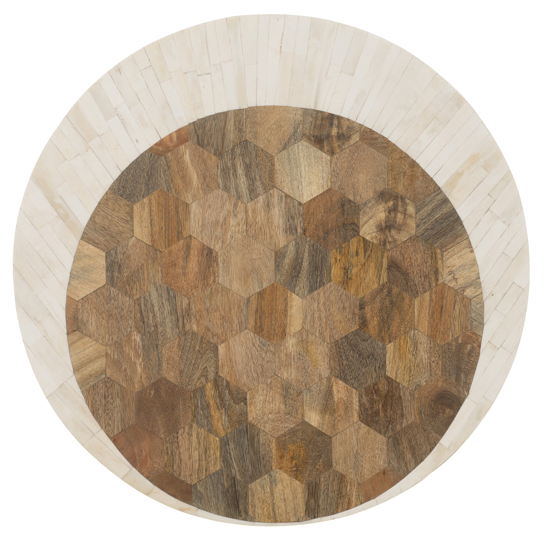 Commerce & Market Round End Table