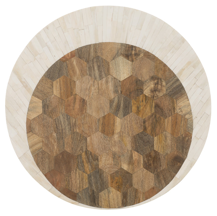Commerce & Market Round End Table