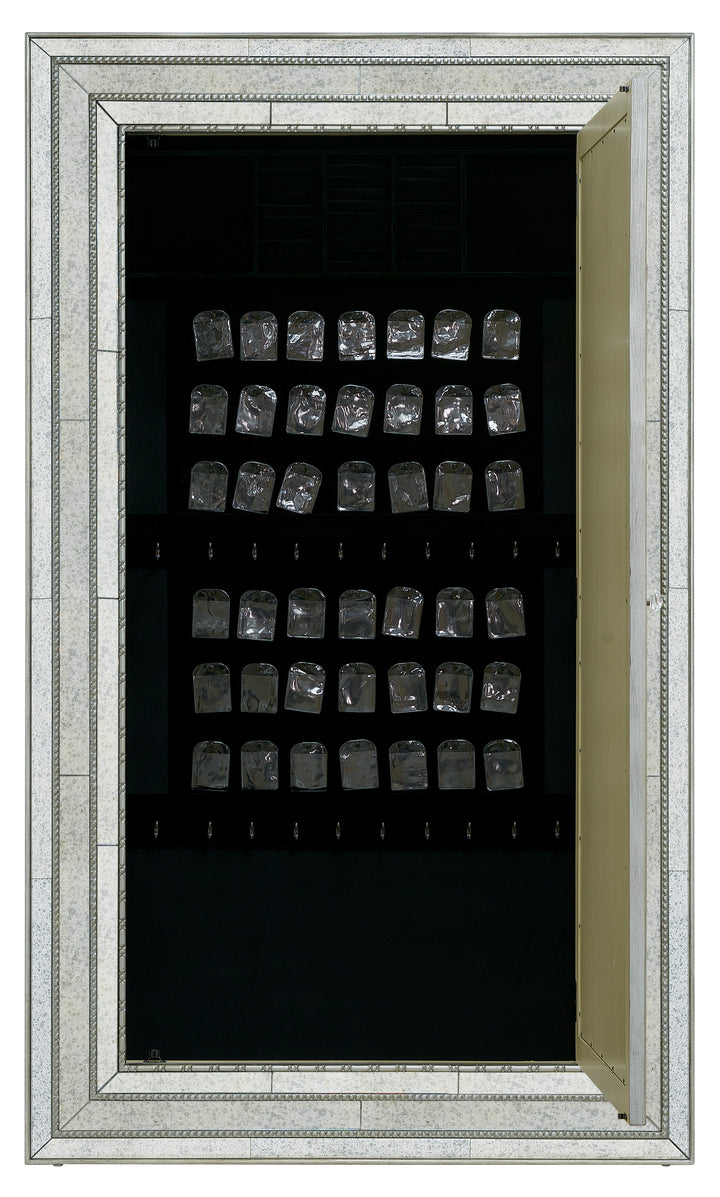 Melange Glamour Floor Mirror withJewelry Armoire Storage