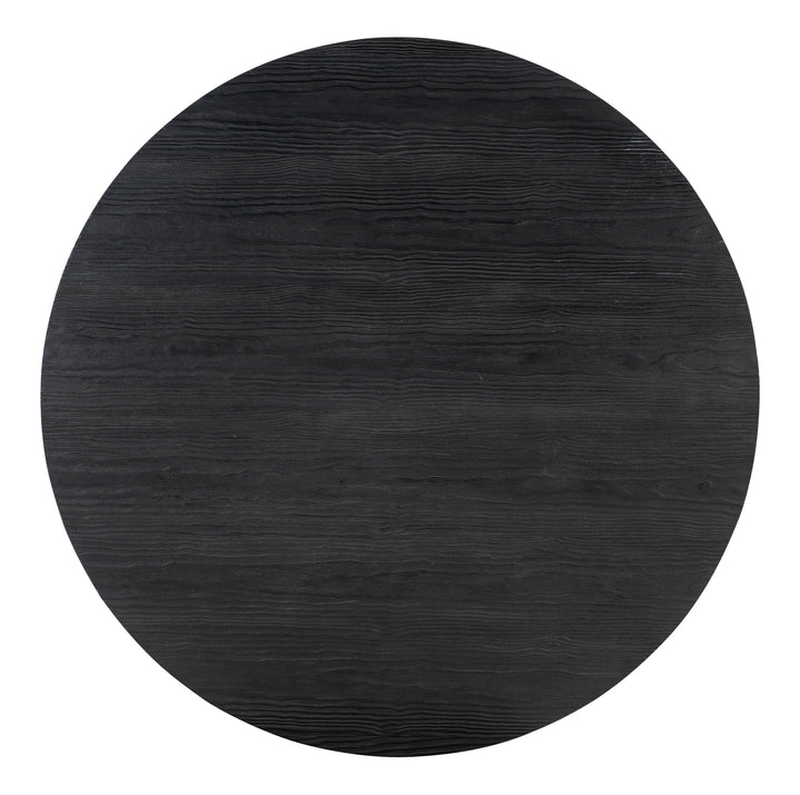 Chapman Shou Sugi Ban Round Cocktail Table