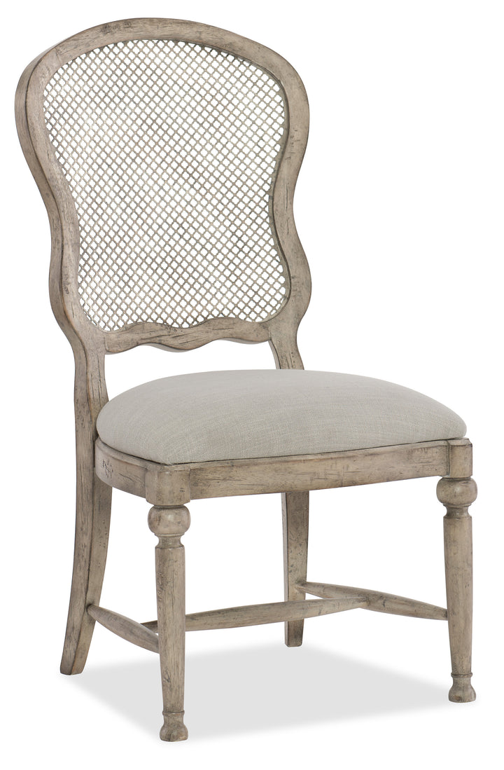 Boheme Gaston Metal Back Side Chair