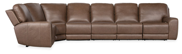 Torres 6 Piece Sectional with Power Recline & Power Headrest