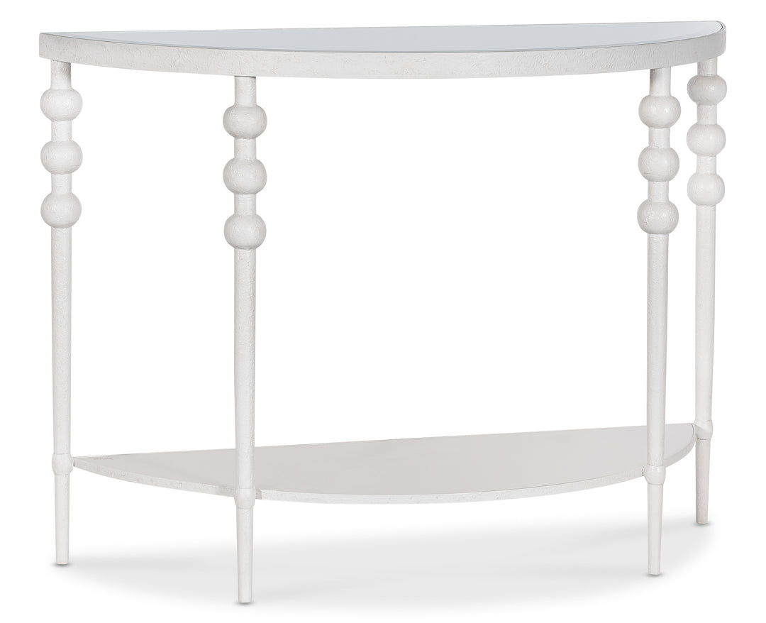Melange On the Bright Side Demilune Console