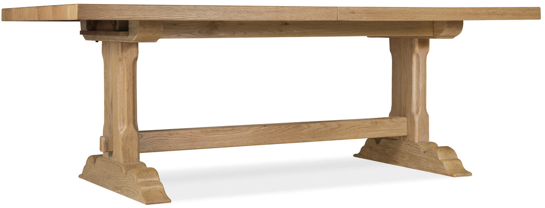 Driftwood Rectangle Dining Table with Two 20-inch Leaves
