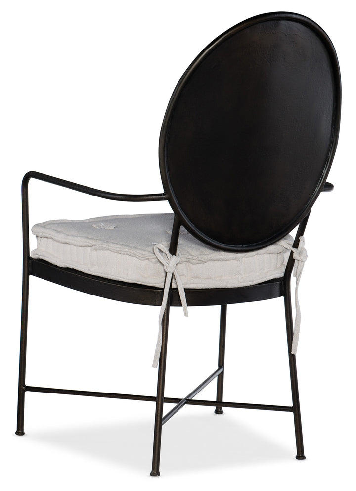 Ciao Bella Metal Arm Chair