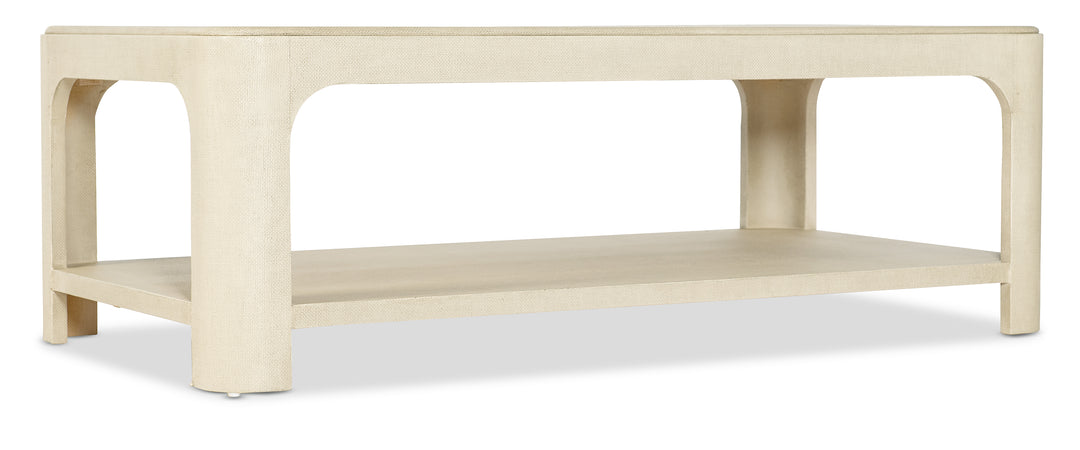 Archives Raffia Rectangle Cocktail Table