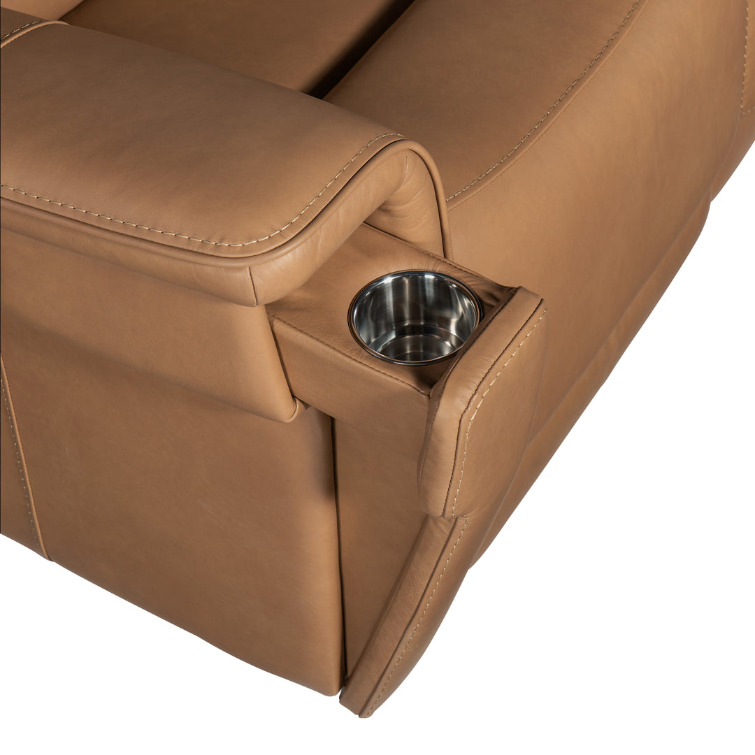 Lyra Zero Gravity Power Loveseat with Power Headrest and Lumbar