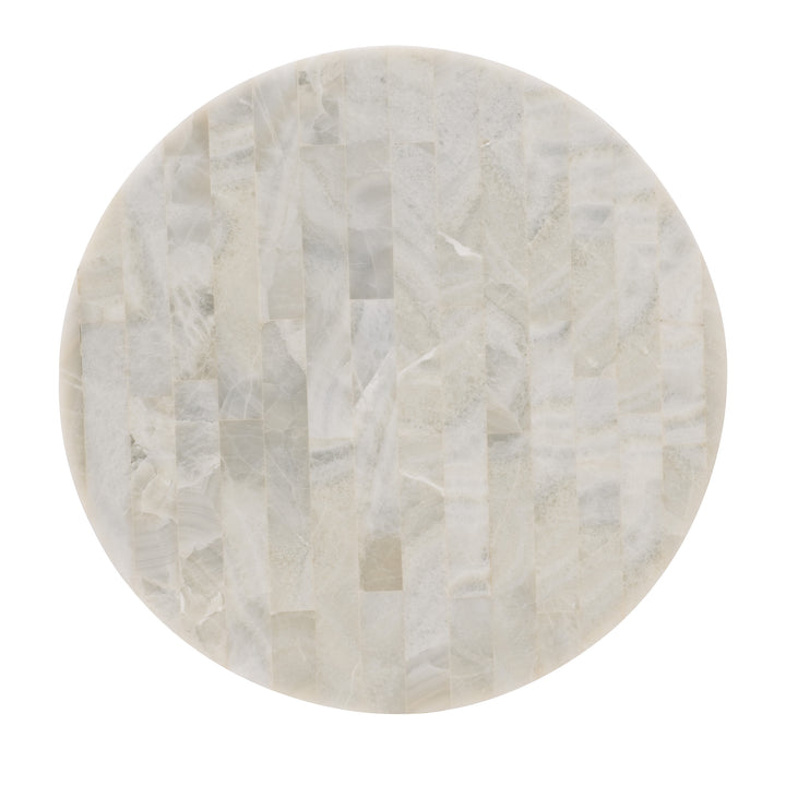 Melange Corrina Round Lamp Table