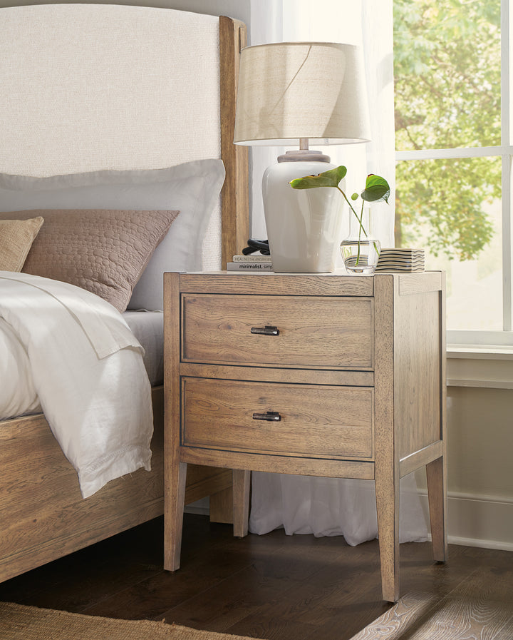 Vineyard Row Two Drawer Nightstand