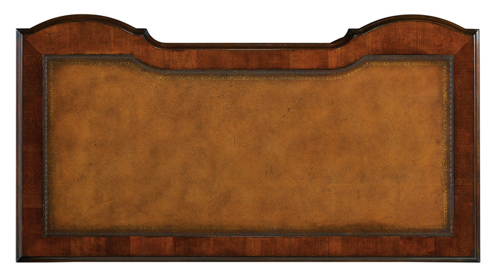 Cherry Knee-Hole Desk-Bow Front
