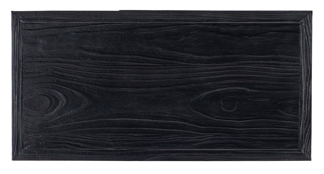 Linville Falls Shou Sugi Ban Two Drawer Nightstand