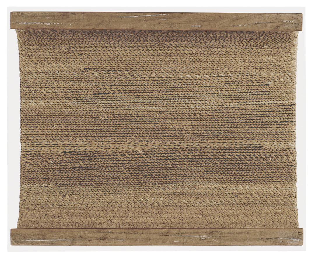 Melange Lenny Woven End Table