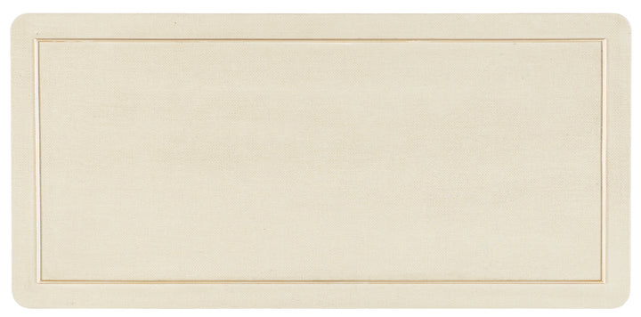 Archives Raffia Three-Drawer Chest