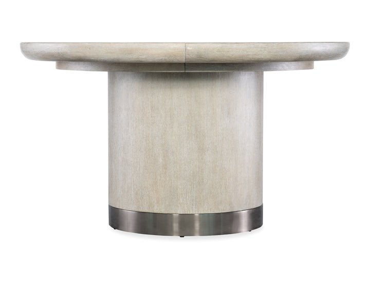 Modern Mood Round Dining Table with 1-18in Leaf