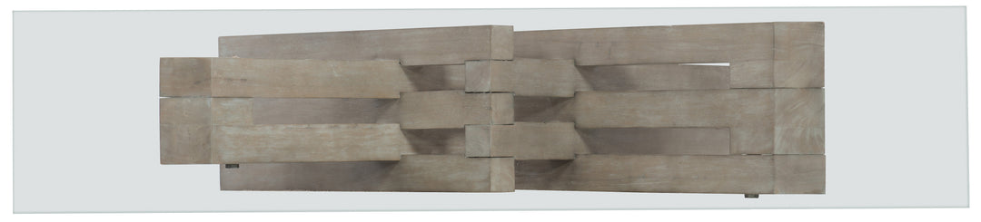 Affinity Glass Top Accent Console