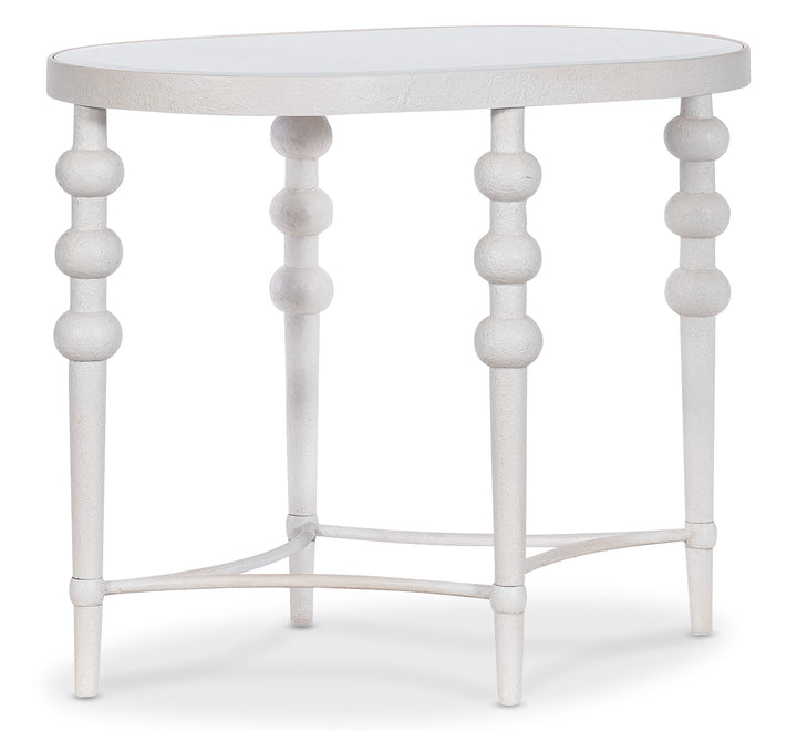 Melange On the Bright Side Oval End Table