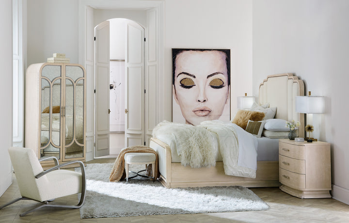 Nouveau Chic Three Drawer Nightstand