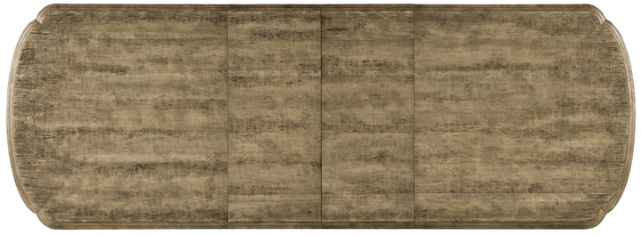 La Grange Le Vieux 86in Double Pedestal Table with 2-18in Leaves