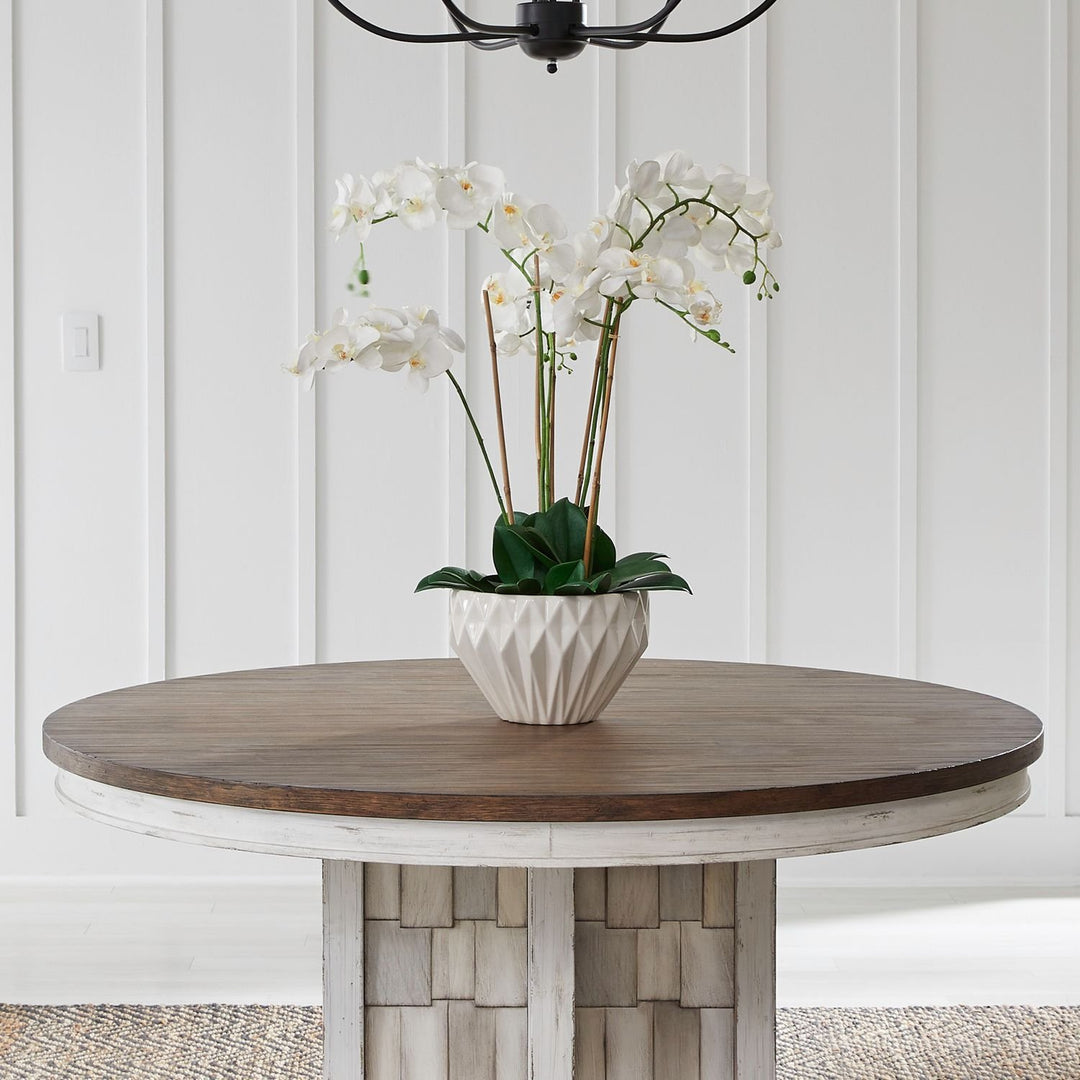 River Place Round Pedestal Table Top