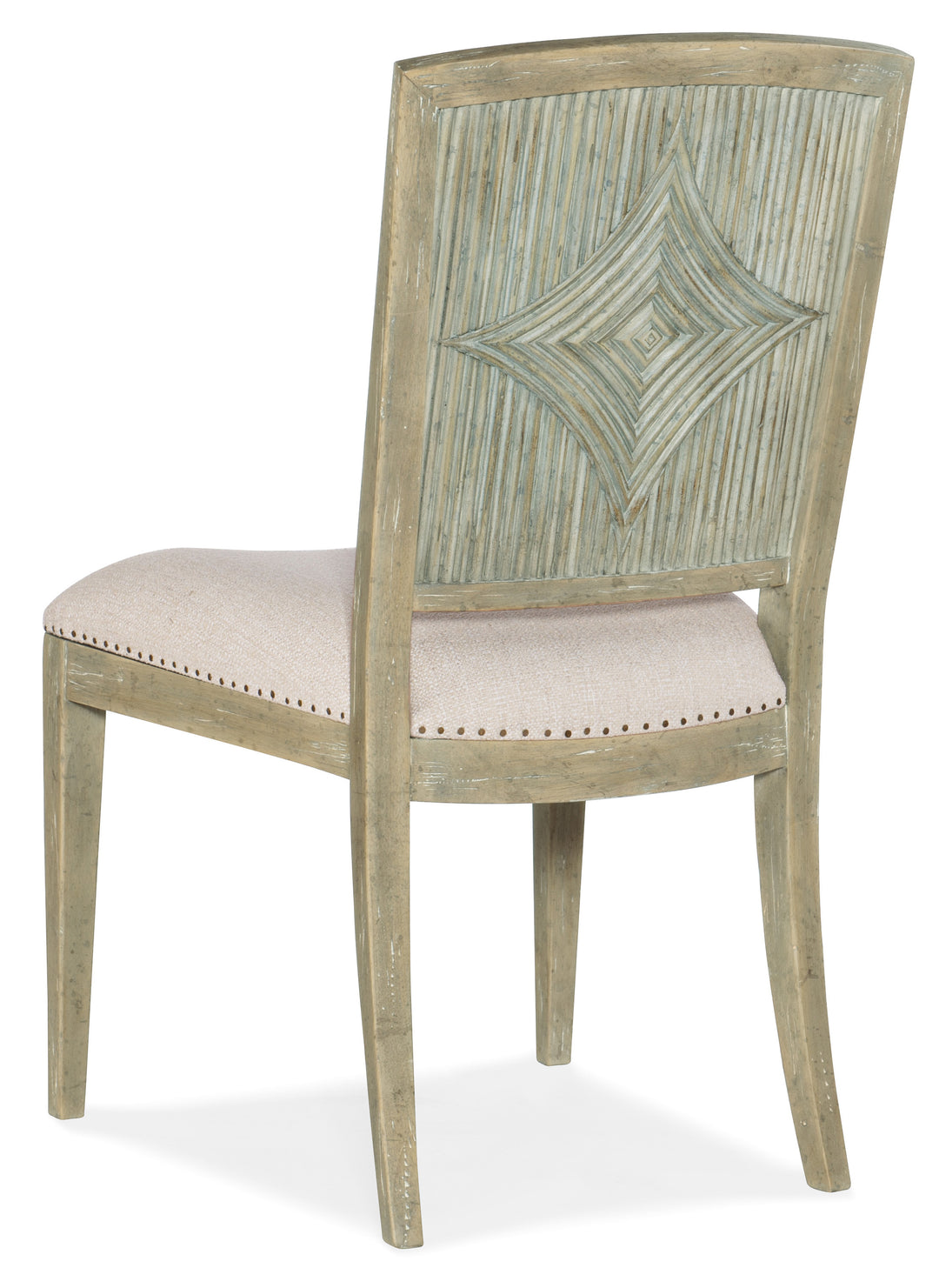Surfrider Carved Back Side Chair