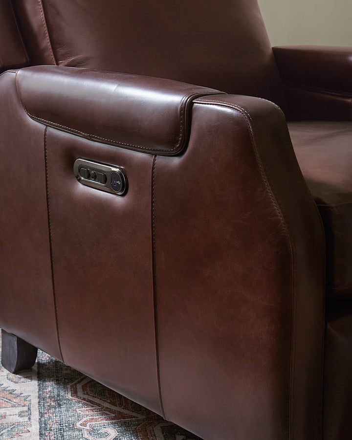 Nelson Power Recliner w/Power Headrest