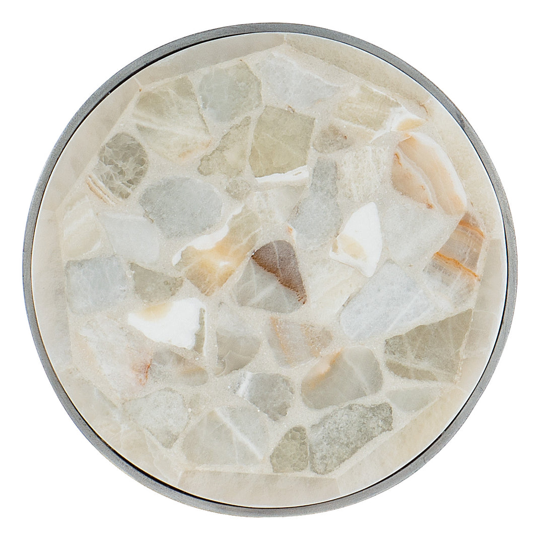 Melange Marin 32in Accent End Table