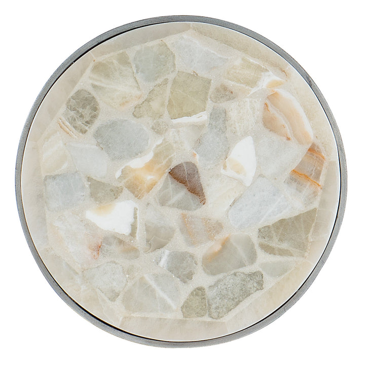 Melange Marin 32in Accent End Table