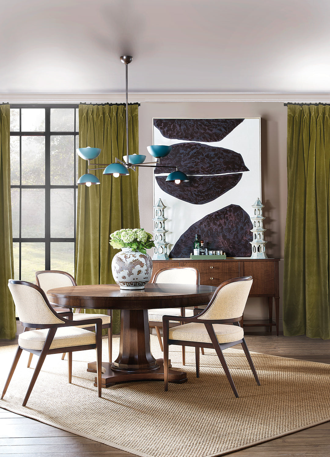 Archives Round Pedestal Dining Table