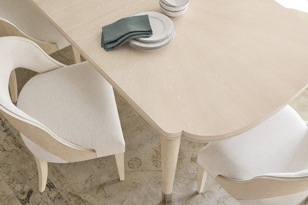 Nouveau Chic Rectangle Dining Table with 1-22in Leaf