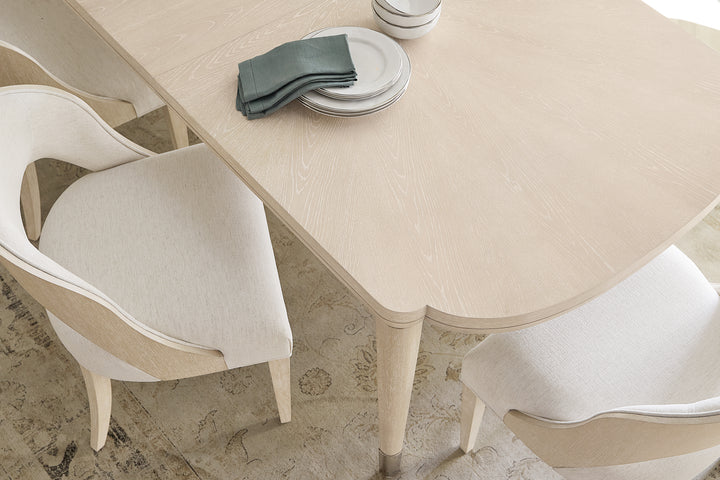 Nouveau Chic Rectangle Dining Table with 1-22in Leaf