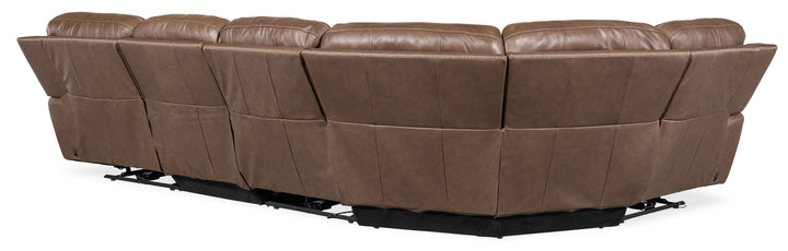 Torres 5 Piece Sectional with Power Recline & Power Headrest