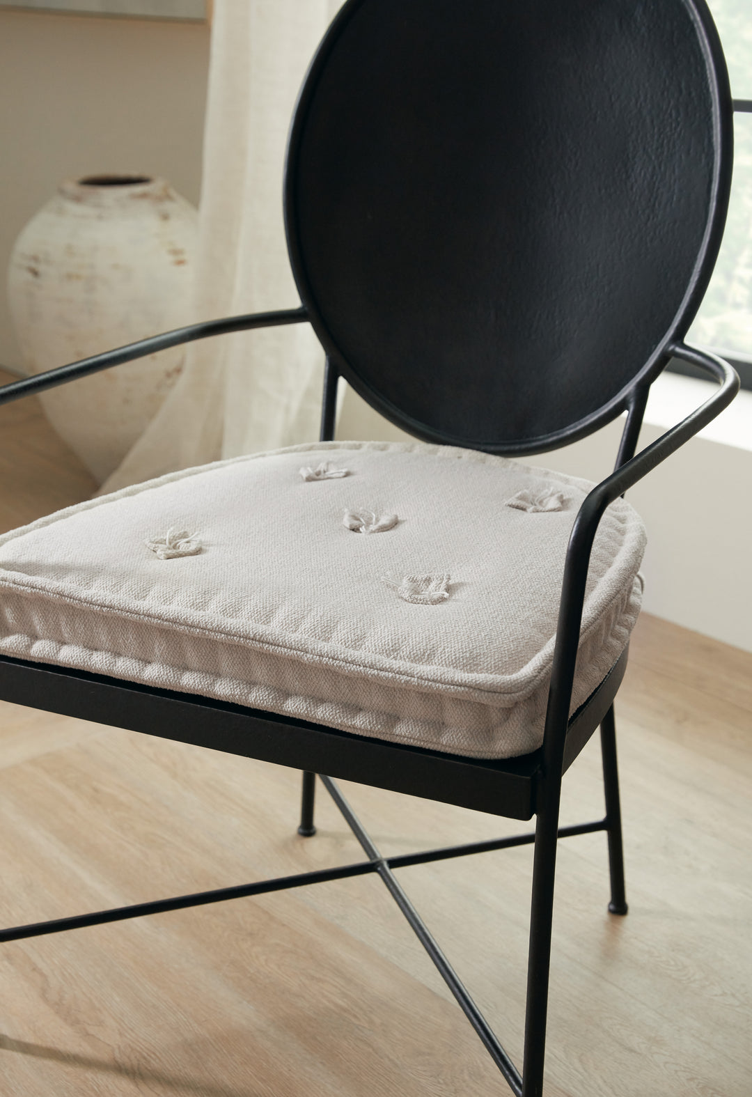 Ciao Bella Metal Arm Chair