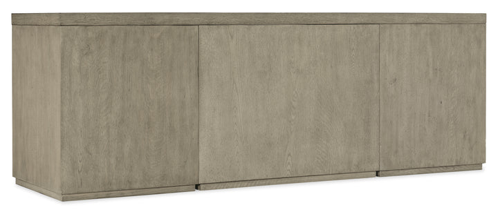 Linville Falls 84" Credenza with Two Files and Open Desk Cabinet