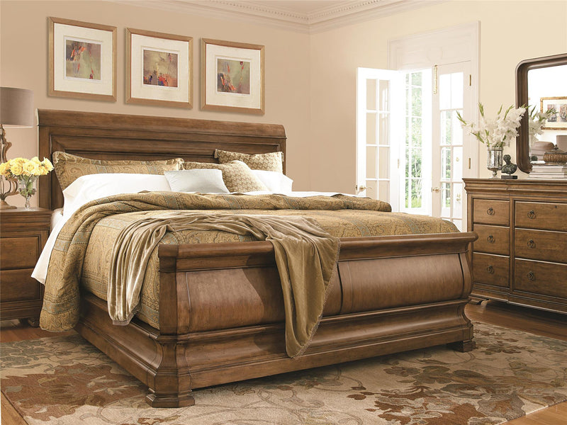New Lou - Complete California King Bed w/Rails