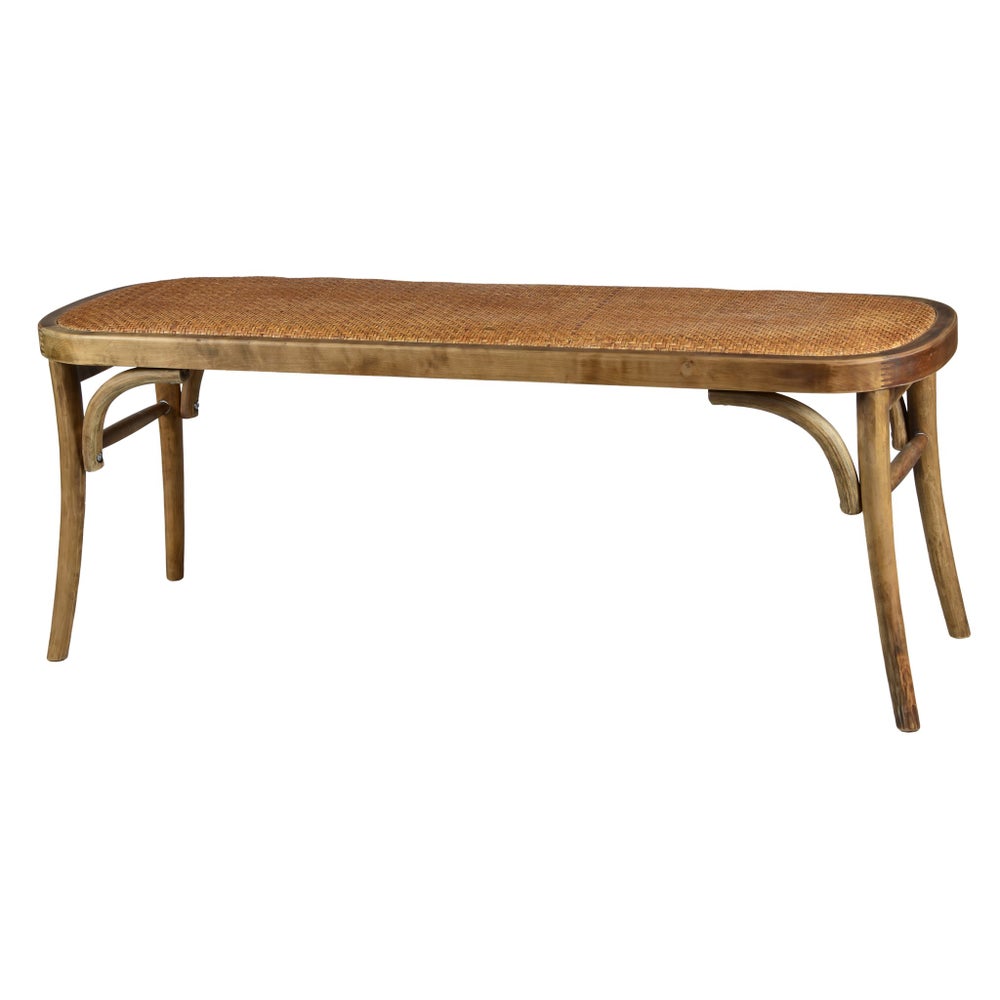 Evelyn Bench (Medium Brown Wash)
