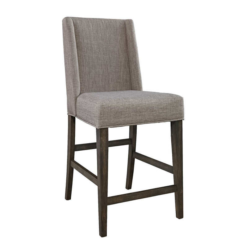 Double Bridge Upholstered Counter Chair