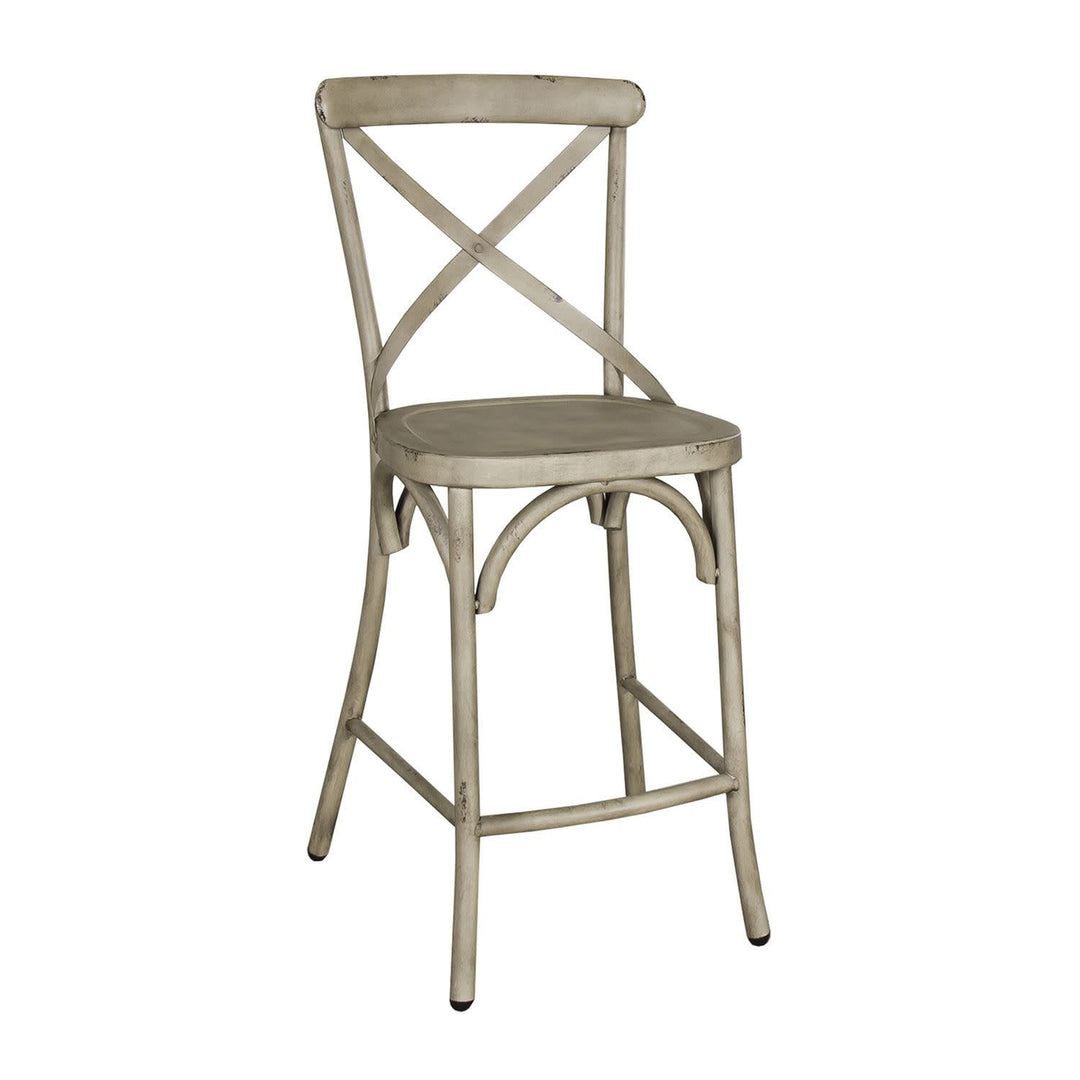 Vintage Series X Back Counter Chair - Vintage Cream