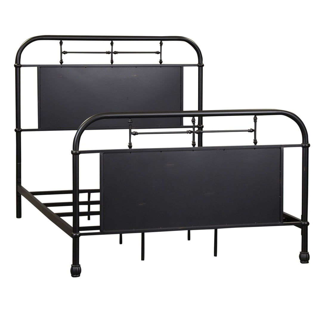 Vintage Series Full Metal Bed - Black