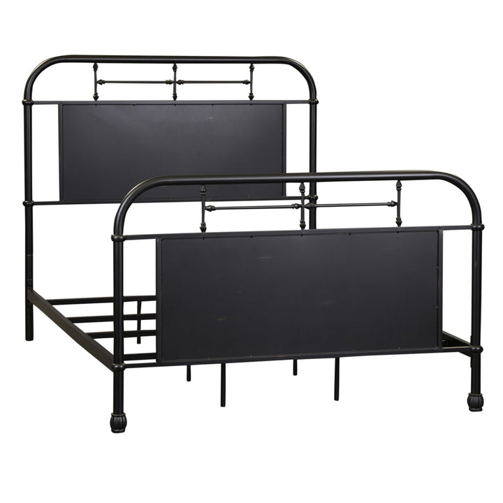 Vintage Series Full Metal Bed - Black