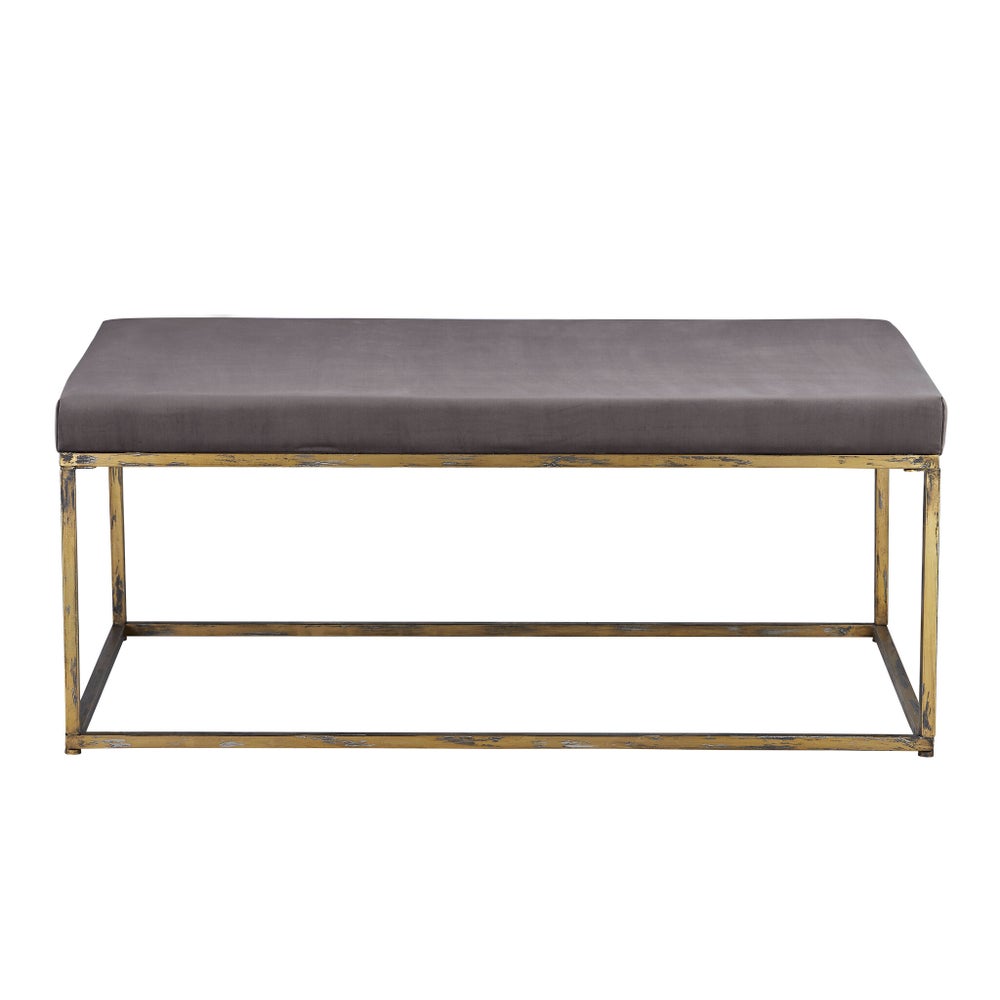 Miley Ottoman (Brownstone)