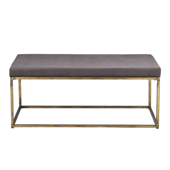 Miley Ottoman (Brownstone)