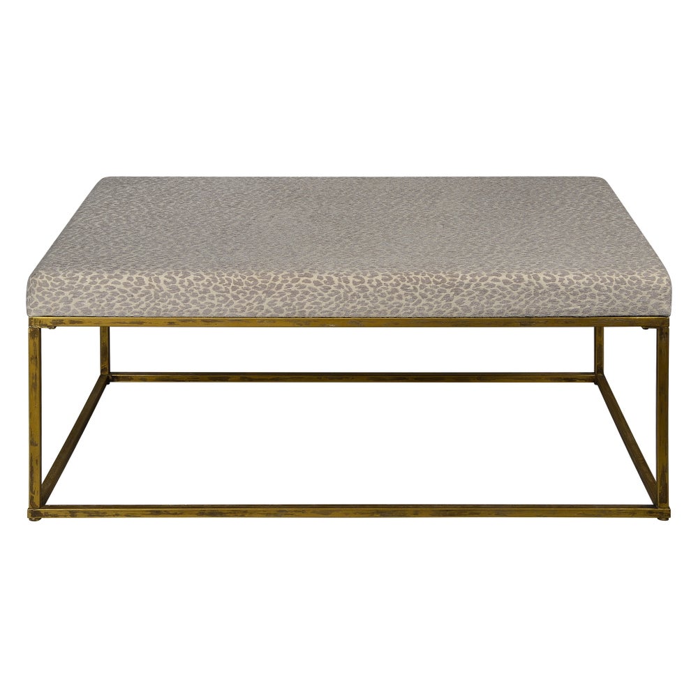 Miley Ottoman (Snow Leopard)